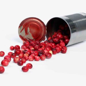 Canned cranberries