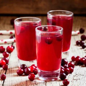 Cranberries juice