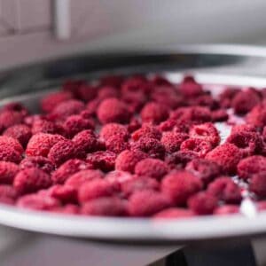 Dried raspberry