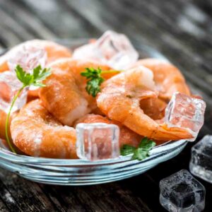 Frozen shrimp