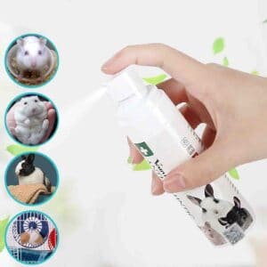 Hamster flea spray